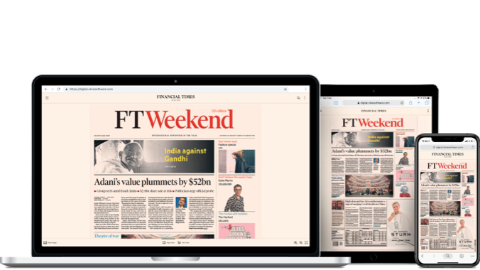 Ft Magazine Paper Subscribe to the Financial Times